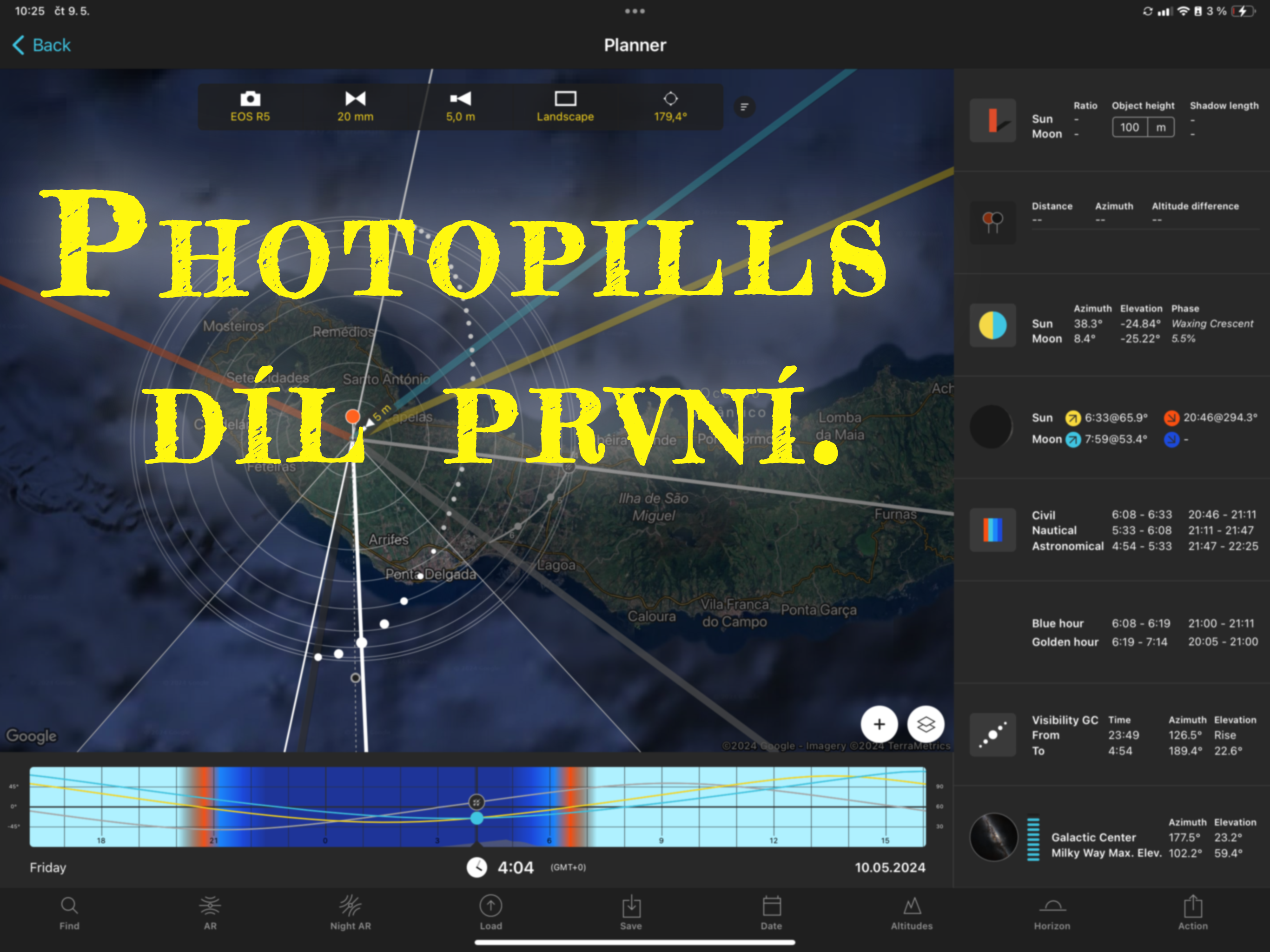 Photopills díl první